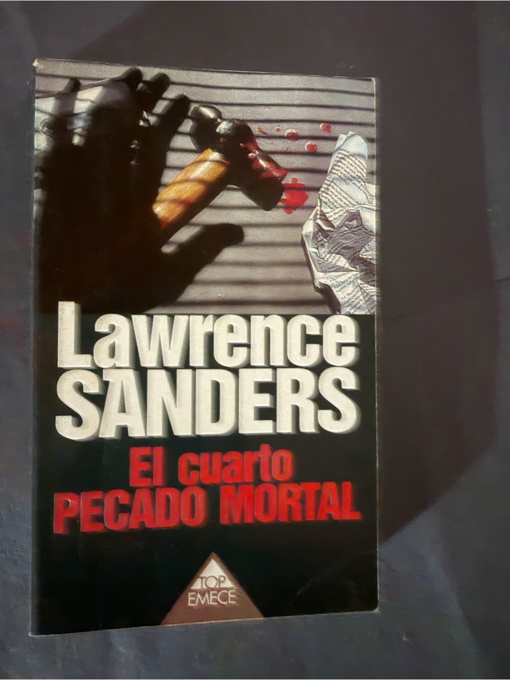 Lawrence Sanders El cuarto Pecado Mortal - Paperback Novel